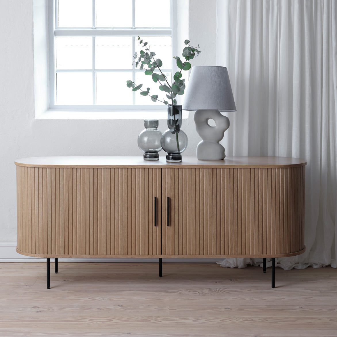 Blokker Alon Dressoir - B 180 cm - Naturel Eiken