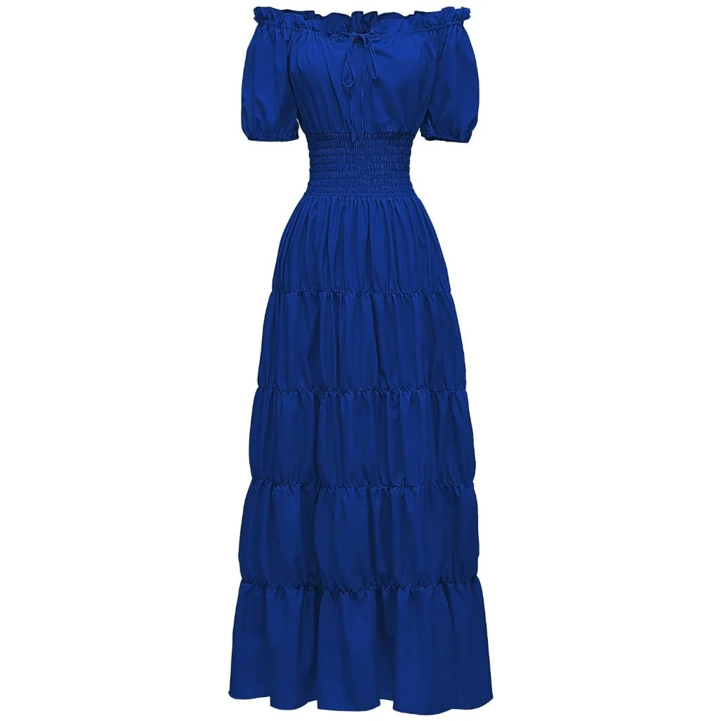 Halloween Costumes Womens Boho Maxi Dress Outfit - Image 5 Halloween Costumes Womens Boho Maxi Dress Outfit - Image 5