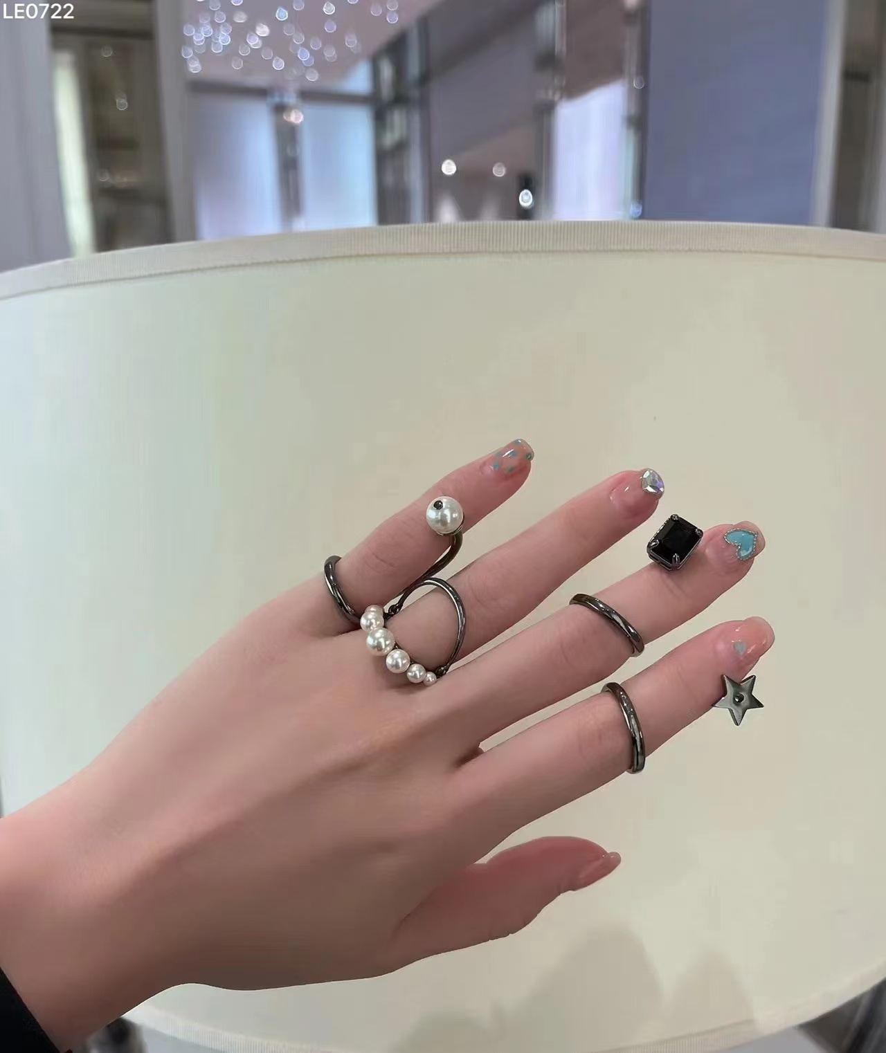 Dior Funny Knuckle Rings - 4 Pieces - Original Replica Club