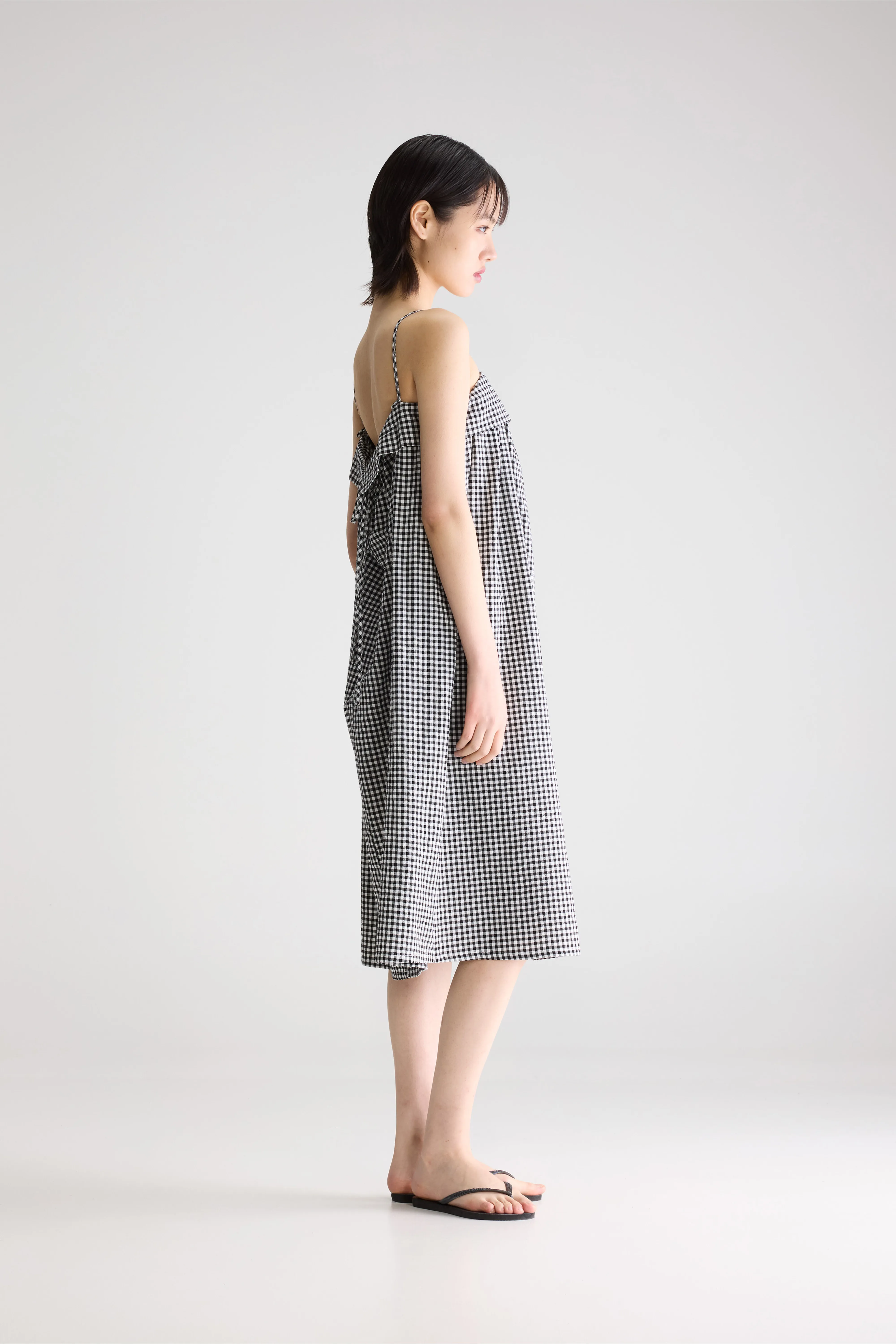 Bellerose Tokyo midi dress (261 / W / CHECK A)