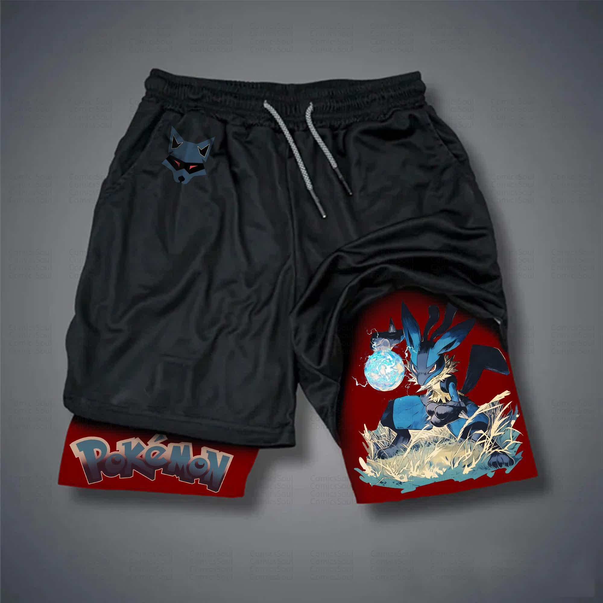 Unisex Casual Anime Streetwear Shorts 丨Comicssoul