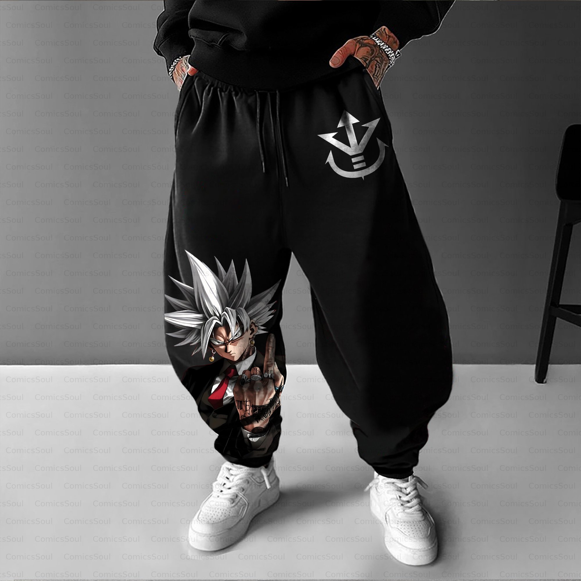 Unisex Casual Anime Streetwear Pant