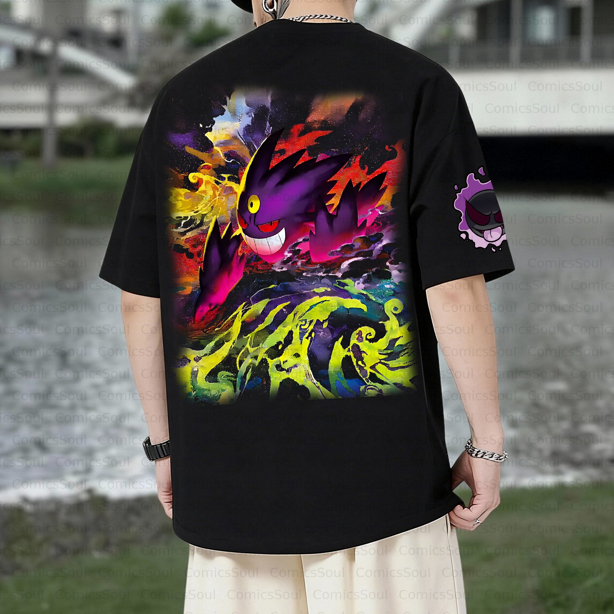 Unisex Anime Inspired Vintage T-Shirt