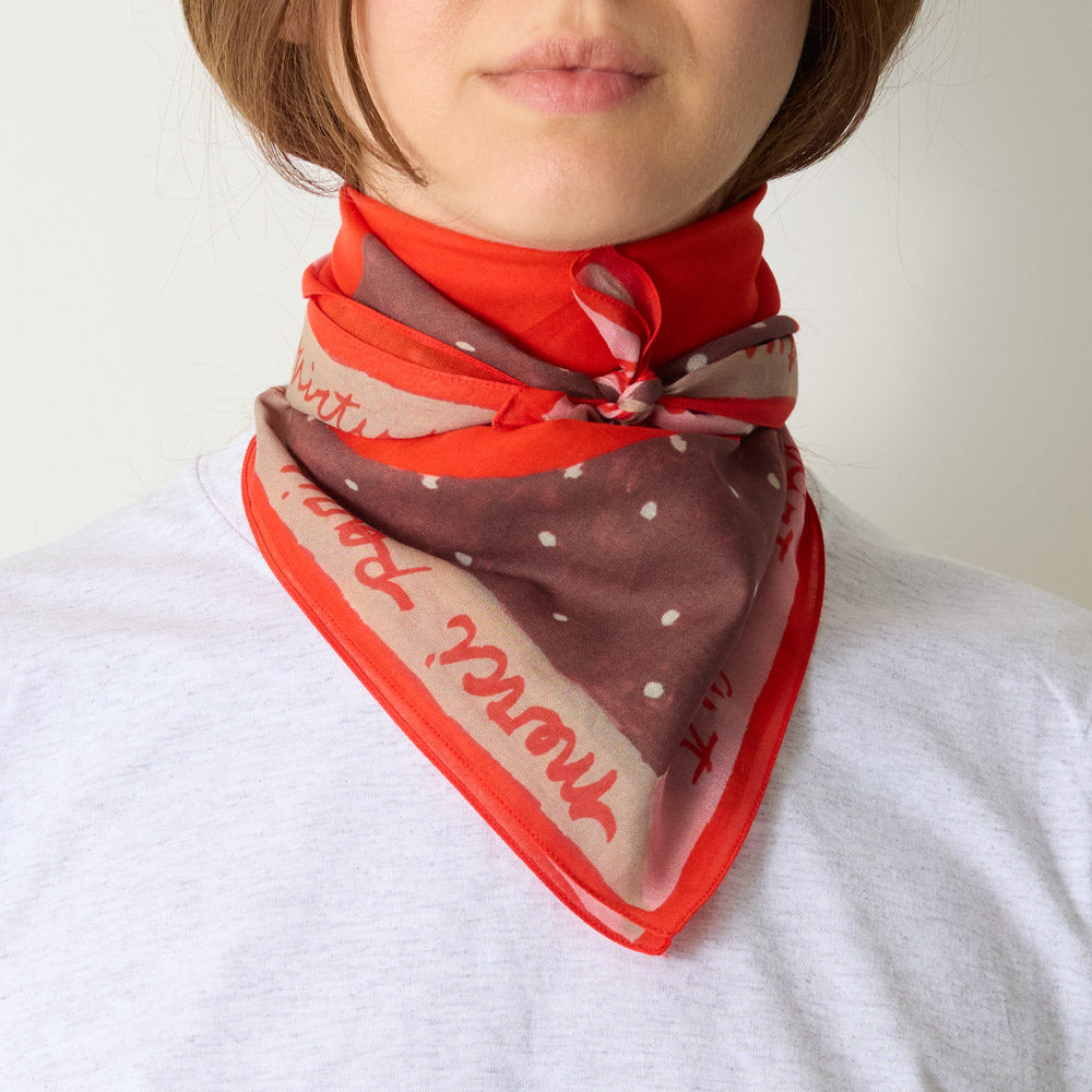 Merci - Bandana Ars Vivendi Virtus Est - Cercle Rouge
