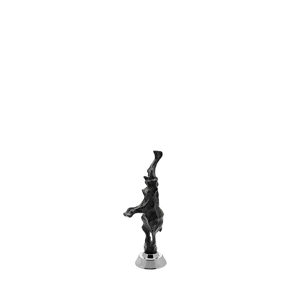 DANCING ELEPHANT REMBRANDT BUGATTI BY LALIQUE 2014 - CRISTAL NOIR