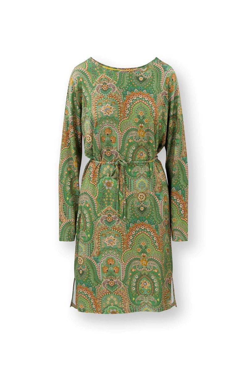 Dido Long Sleeve Nightdress Jabali Green