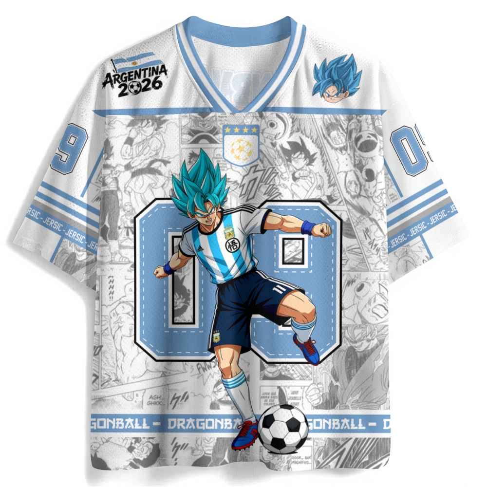 DragonBall Anime Football Jersey