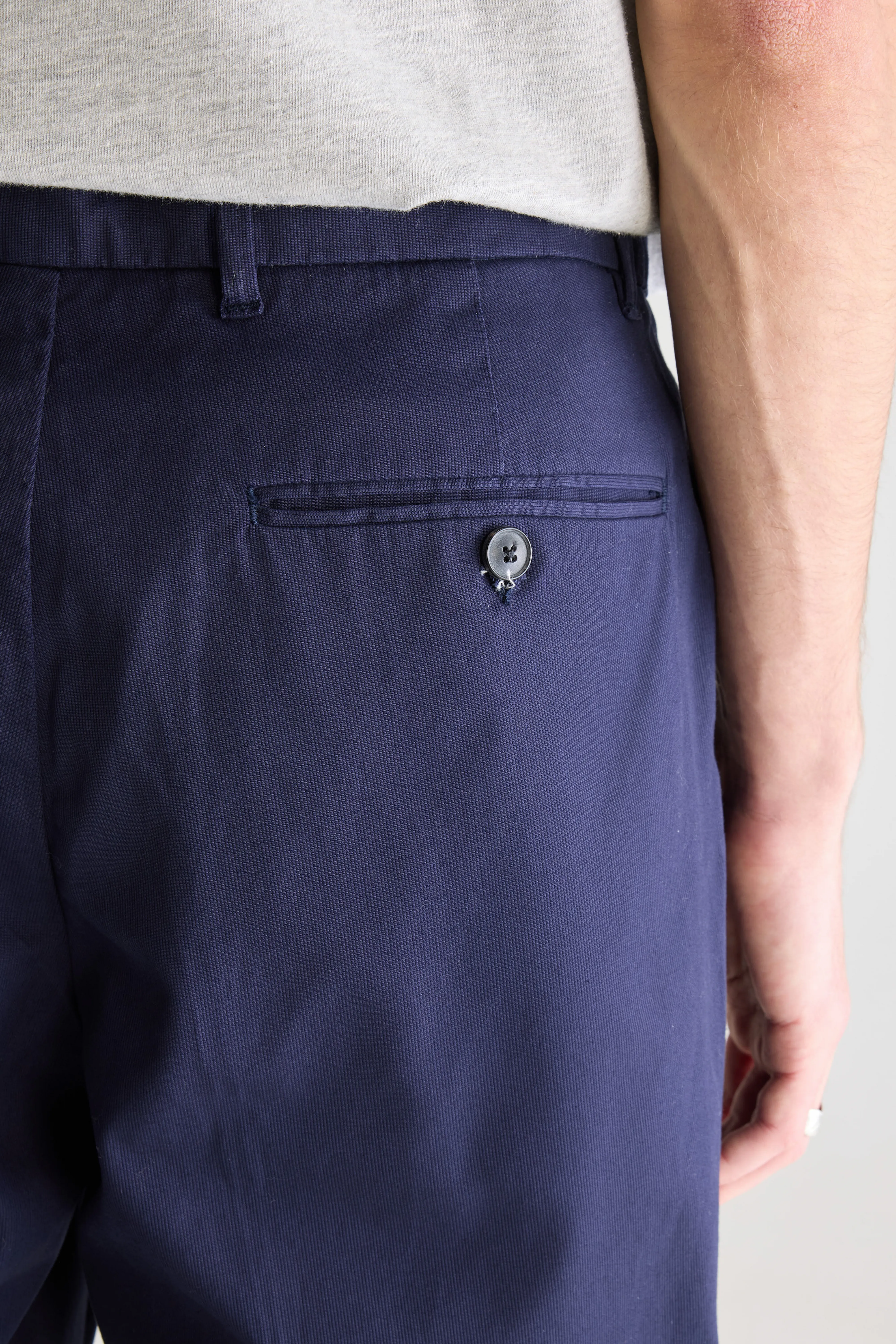 Bellerose Stanley tapered trousers (251 / M / NAVY)
