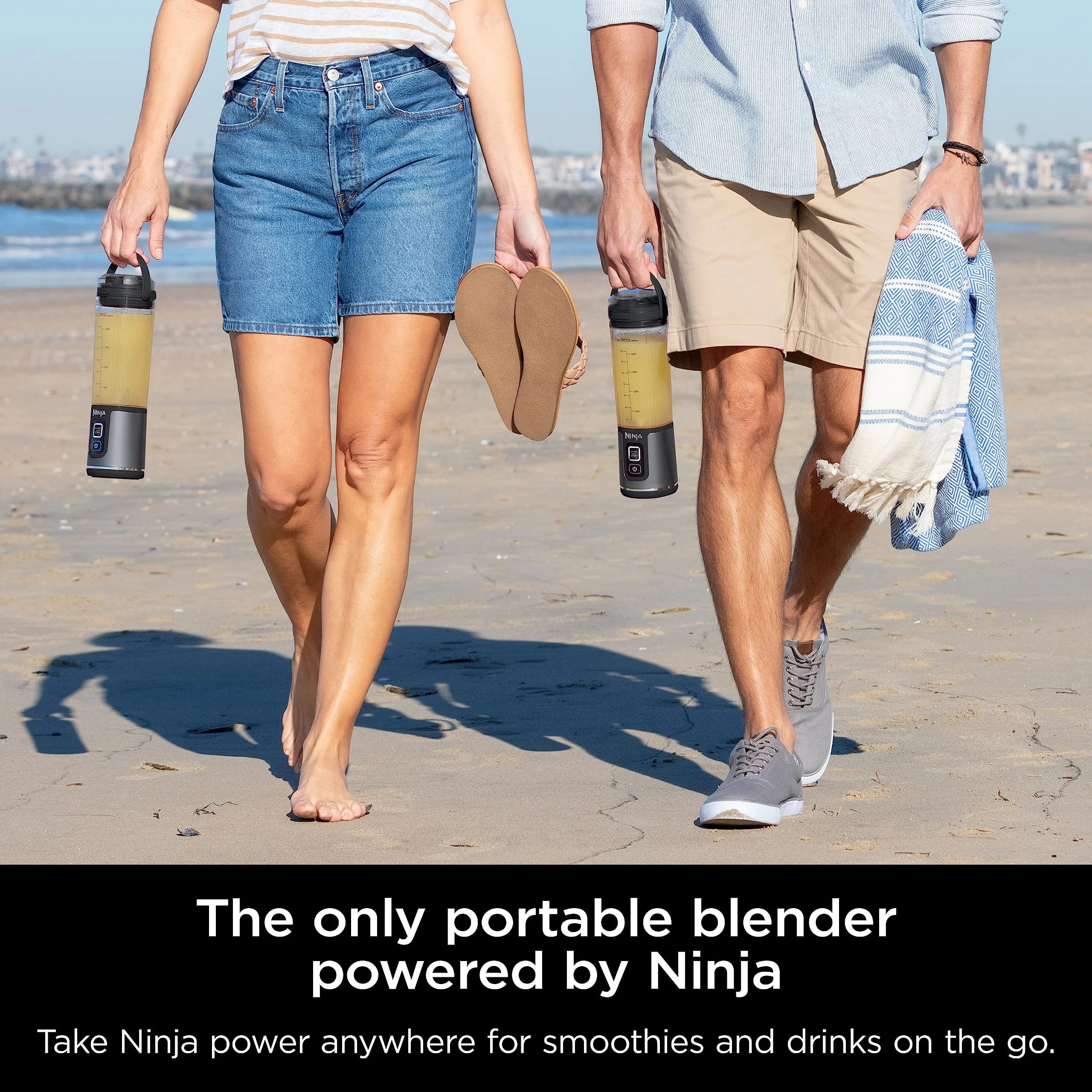 Ninja Blast Portable Blender, Cordless, 18oz. Vessel, Personal Blender for Shakes & Smoothies, BPA Free, Leakproof Lid & Sip Spout, USB-C Rechargeable, Dishwasher Safe Parts, Metallic Purple, - Image 42