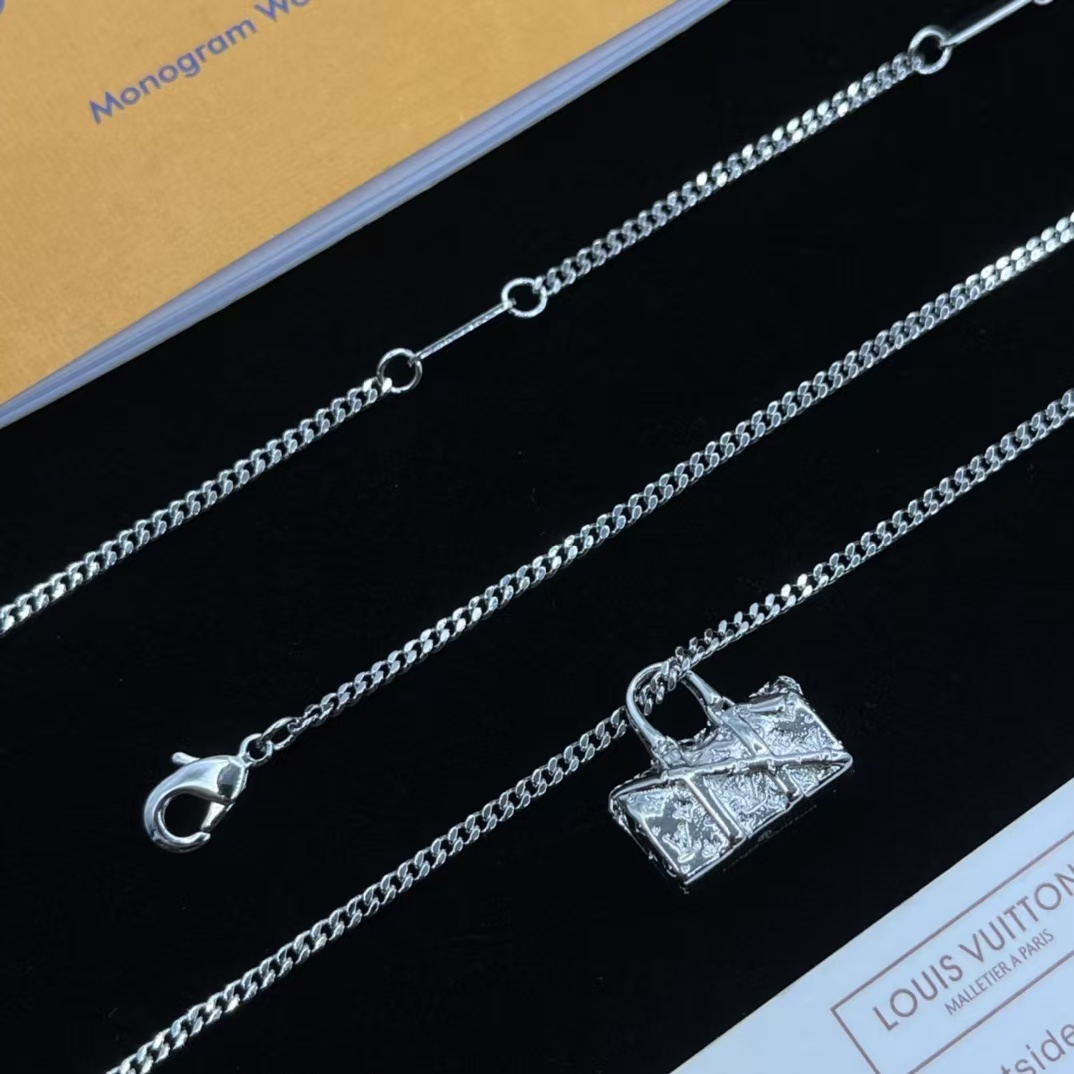 Louis Vuitton Bag Pendant Necklace - Original Replica Club