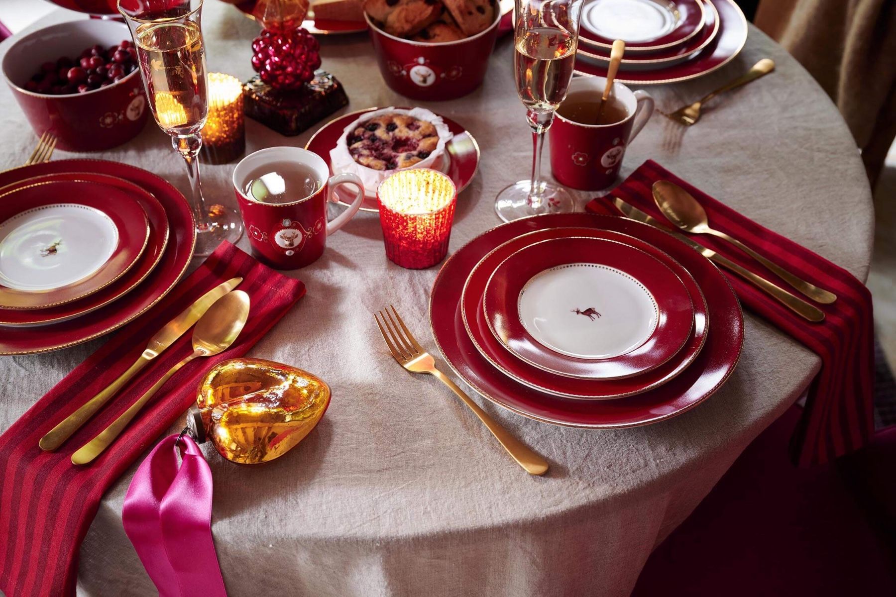 Ornament Glass Heart Yellow 12.5cm