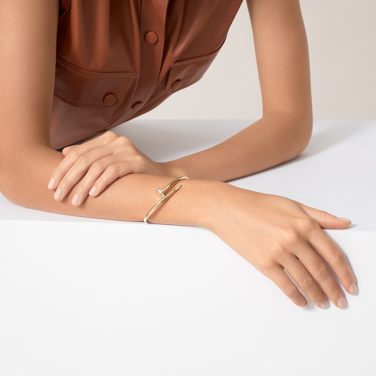 Replicate Juste un Clou bracelet, classic model, diamonds(1:1 replica) - Original Replica Club