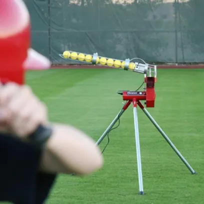 Sports Softball Pitching Machine with 9 Ball Automatic Feeder