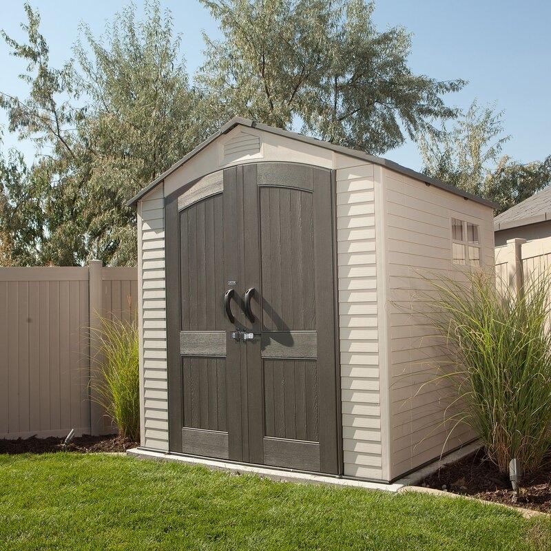 WAYFAIR 7 Ft. W X 7 Ft. D Plastic Storage Shed