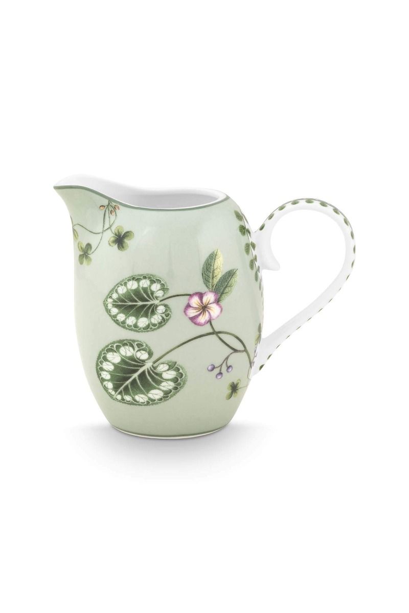 Jug Small Lily&Lotus Light Green