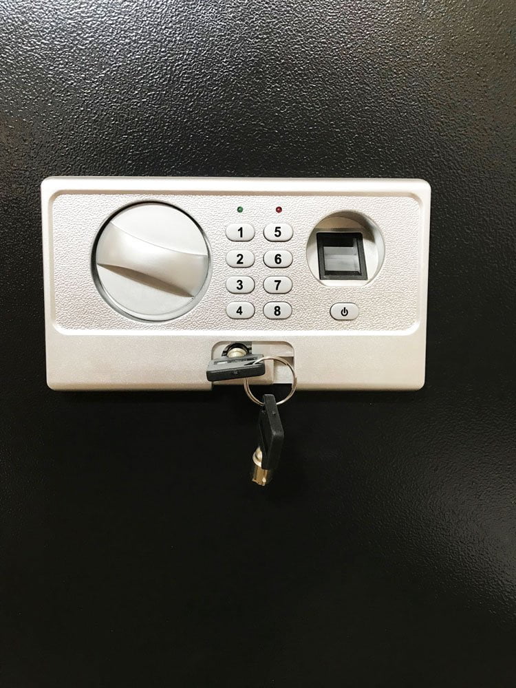 ABLEHOME Biometric Electronic Recessed Hidden Wall Safe - 100 Fingerprints - Image 3 ABLEHOME Biometric Electronic Recessed Hidden Wall Safe - 100 Fingerprints - Image 3