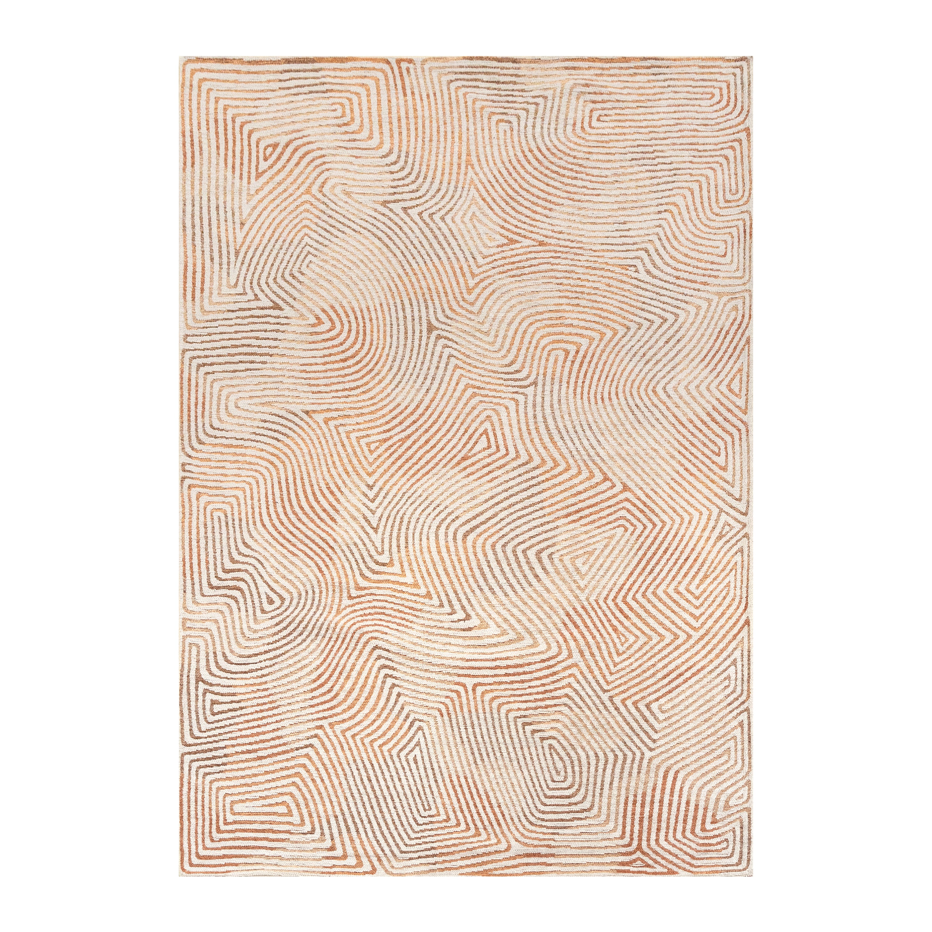 Louis de Poortere Coral Meditation Vloerkleed 80 x 150 cm - Sand