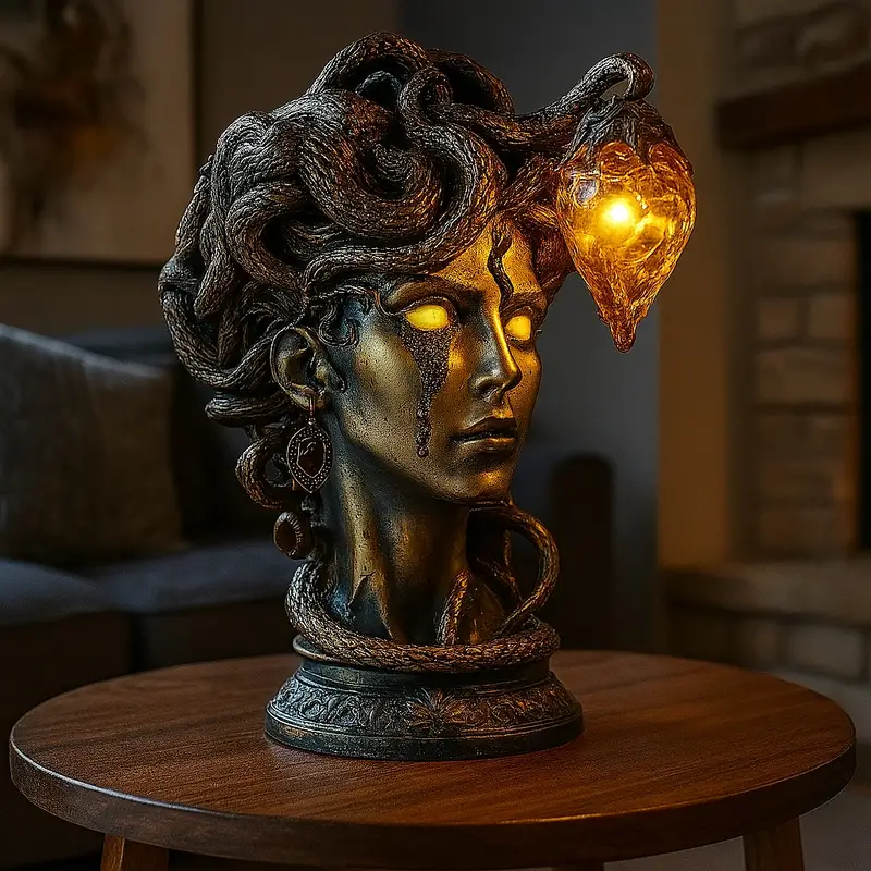 Oracle of Medusa™ – Enchanted Night Lamp - Image 3 Oracle of Medusa™ – Enchanted Night Lamp - Image 3
