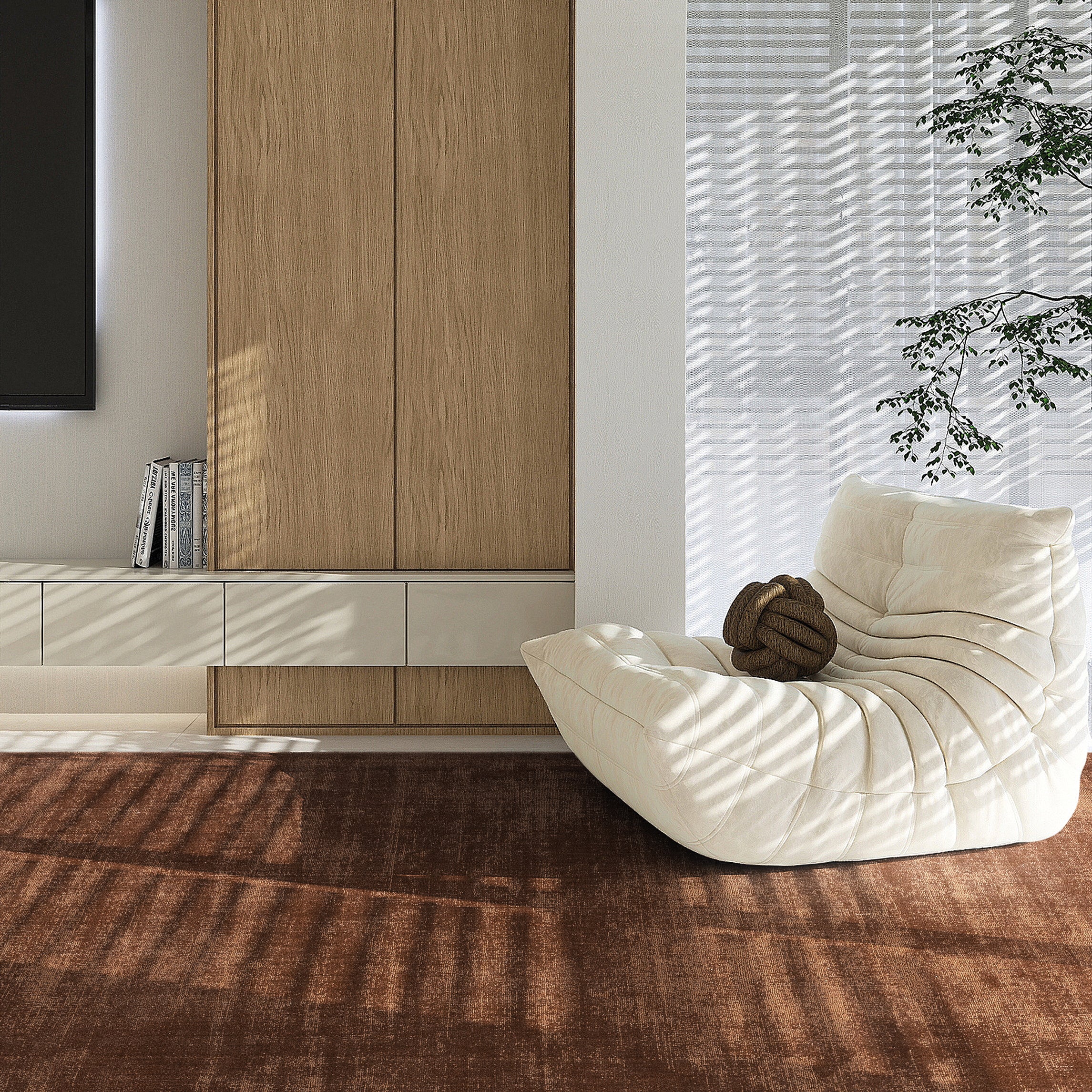 Acsento Corfu Vloerkleed 240 x 340 cm - Rust