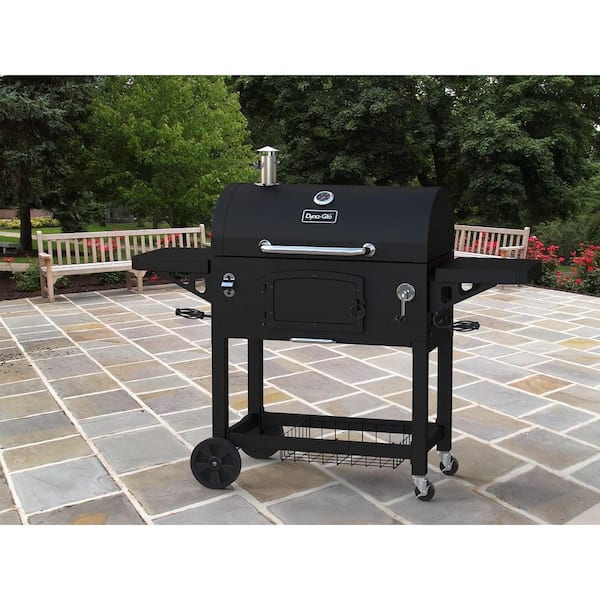 Heavy-Duty Extra-Large Charcoal Grill in Black - Image 12