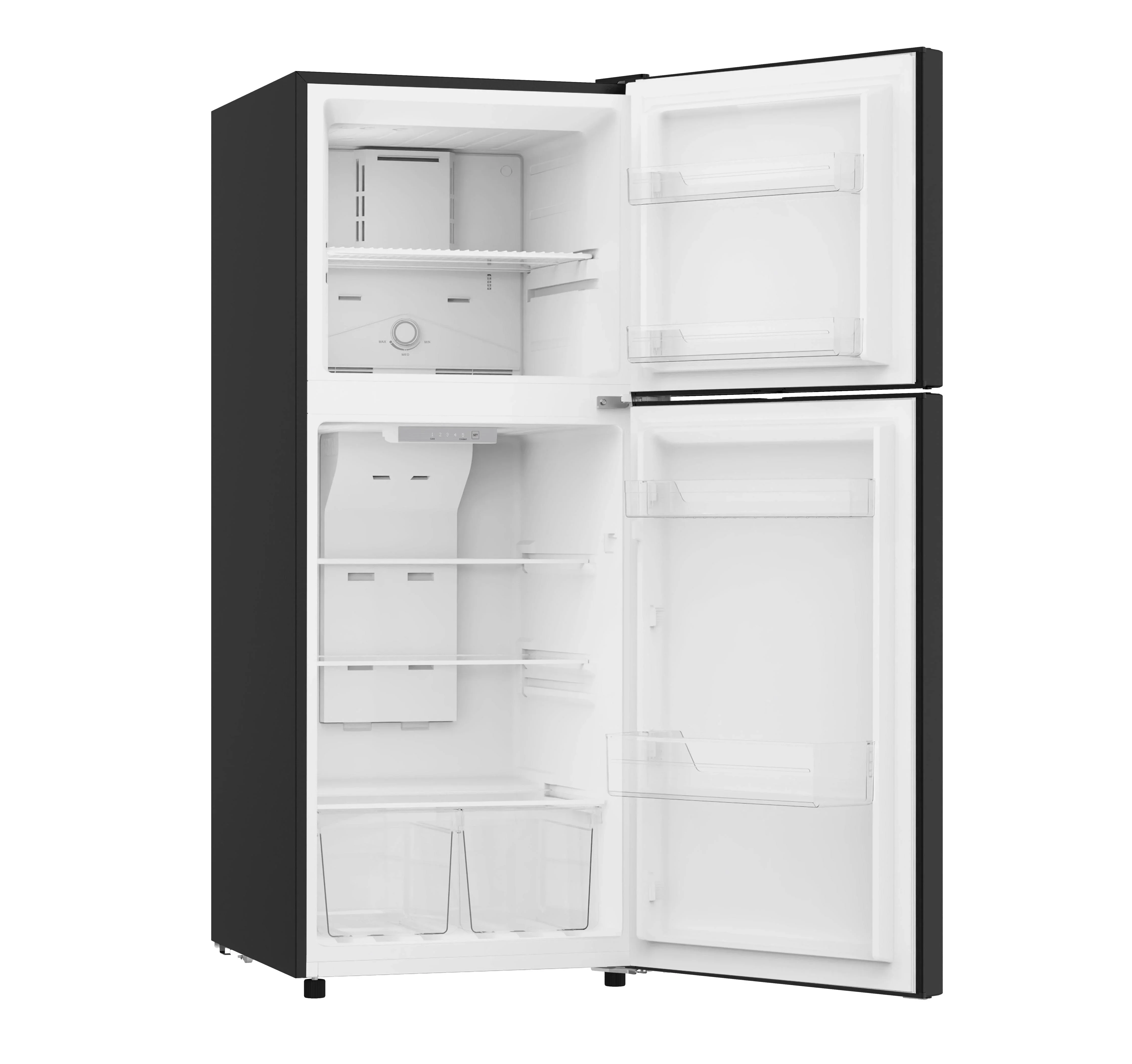 Frigidaire 10 Cu. Ft. Top Mount Refrigerator, Frost Free, Platinum, EFR1033-SS-6Com