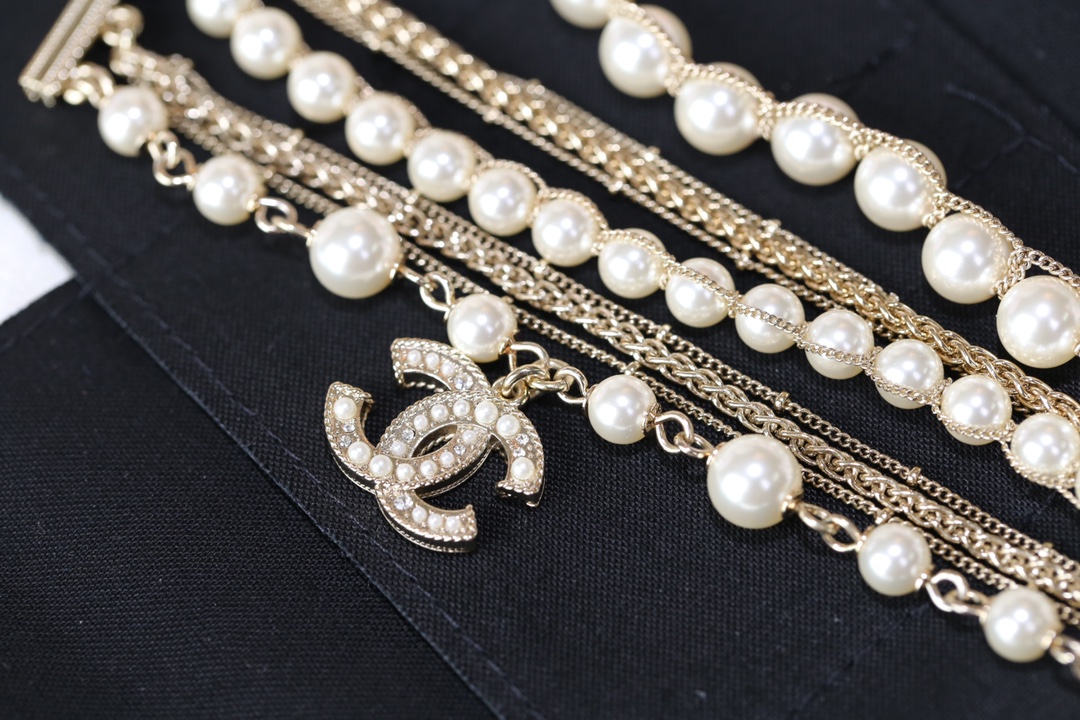 Chanel Vintage Multi Row Pearl Bracelet - Original Replica Club