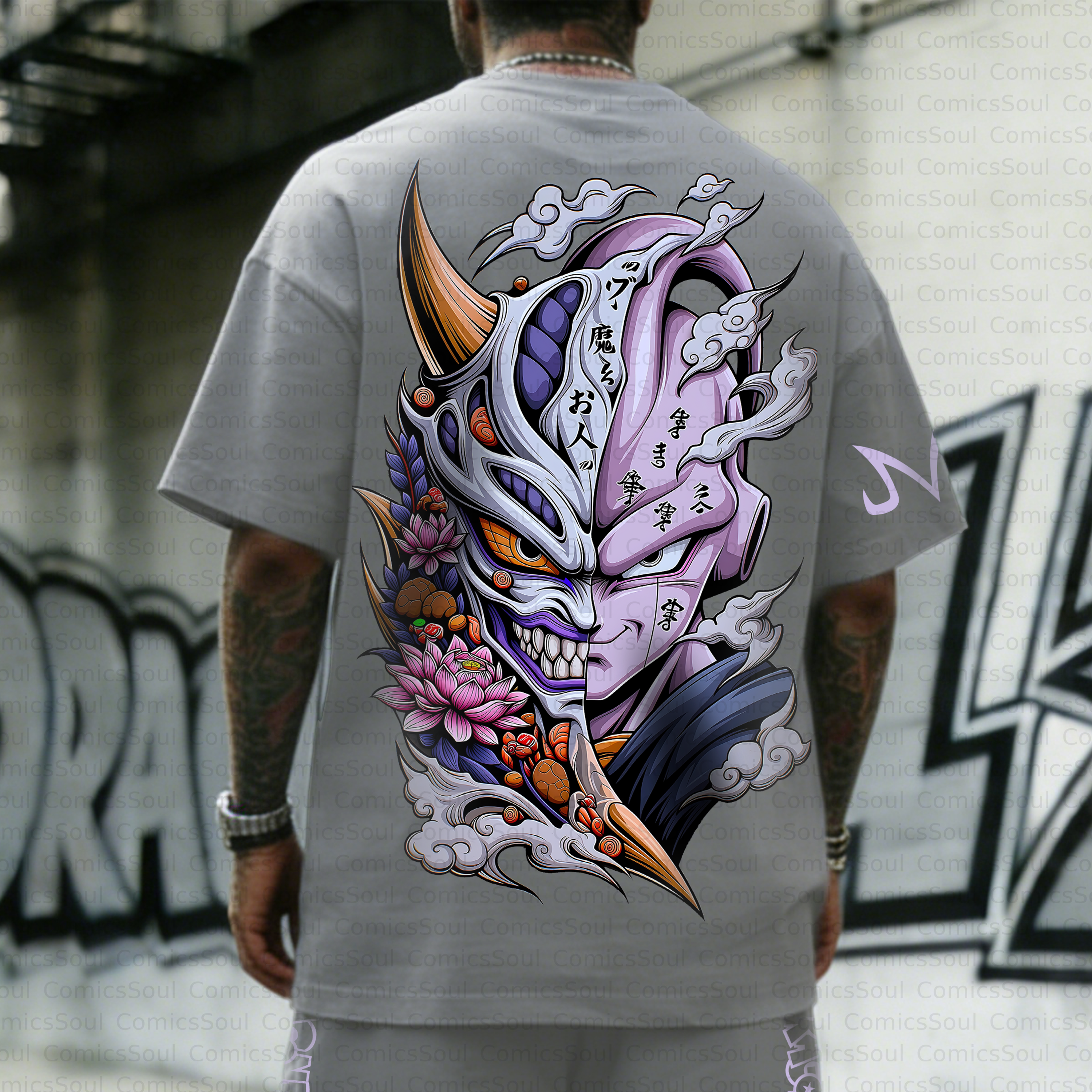 Unisex Anime Inspired Vintage T-Shirt