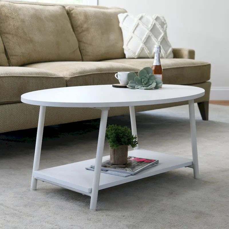 Essential Coffee Table with Storage Shelf for Your Home