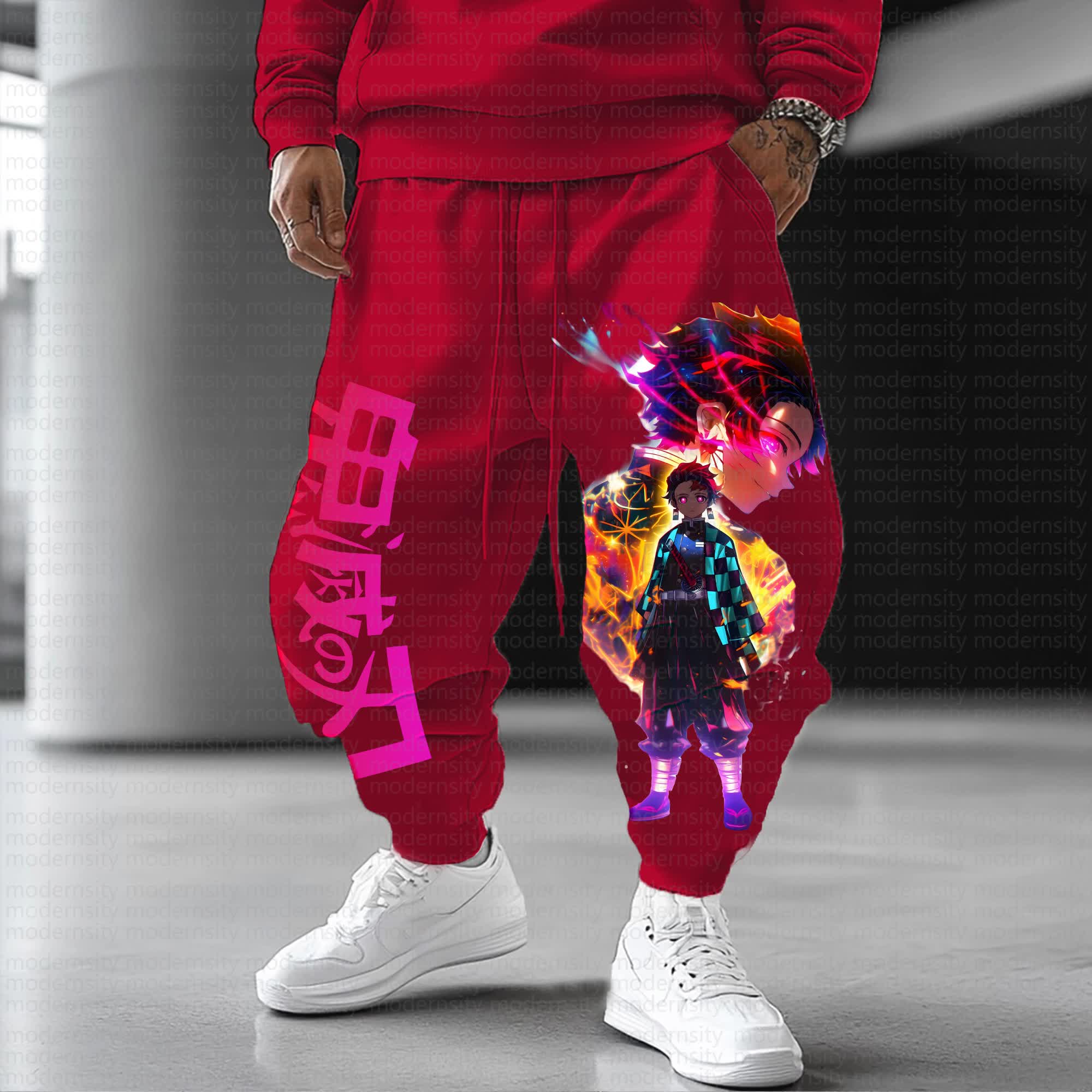 Unisex Anime Inspired Vintage Pants丨Comicssoul
