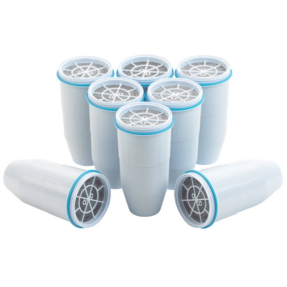 ZeroWater 5-Stage Replacement Filters, White - 8 count(8 Pack)