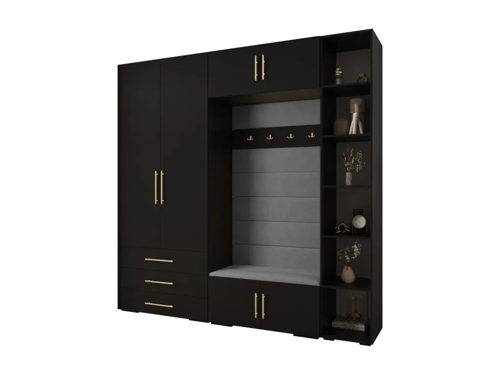 Micasacool 3 armario con puertas batientes 236.7/240/47