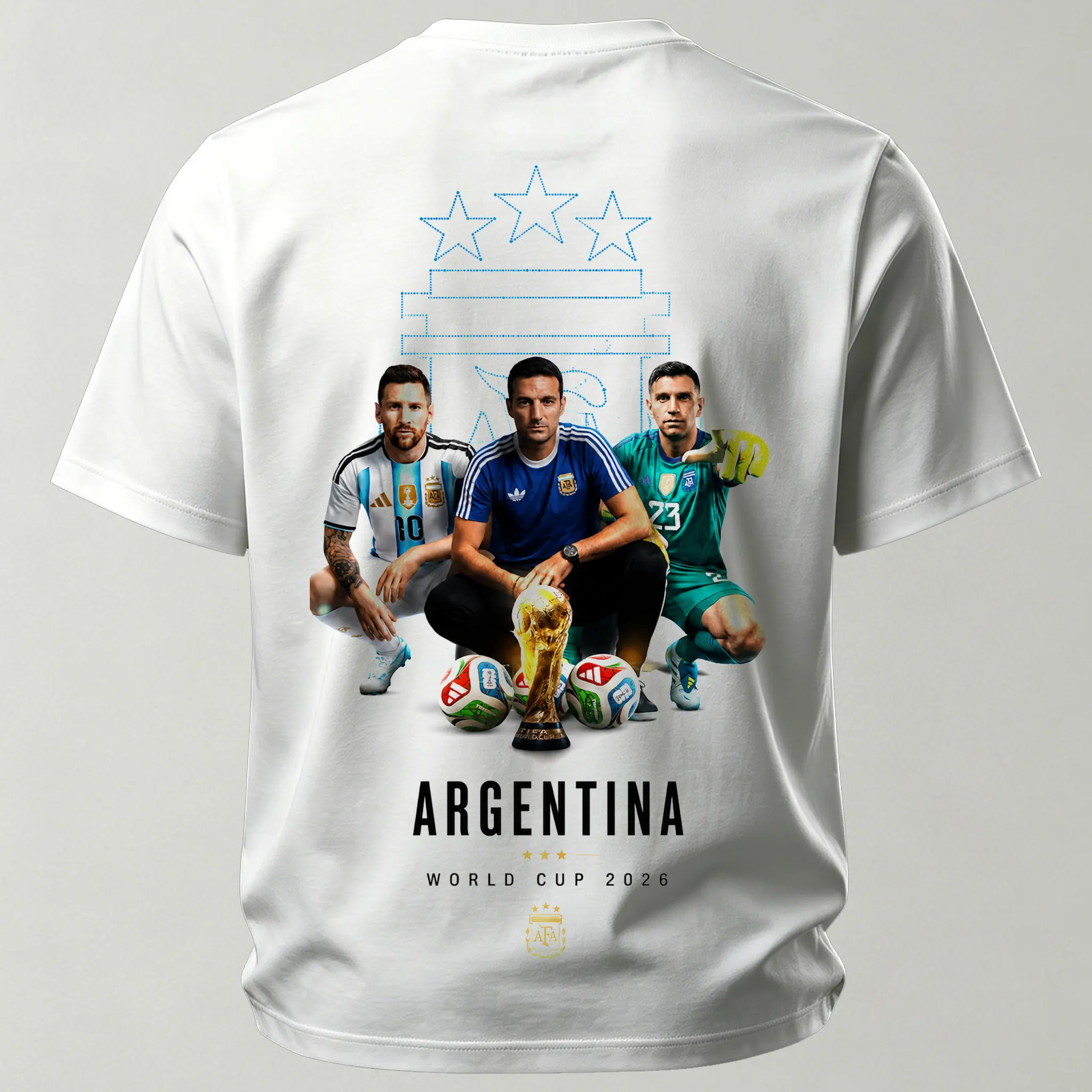 The Three Stars & Beyond Printed Unisex Oversized T-shirt