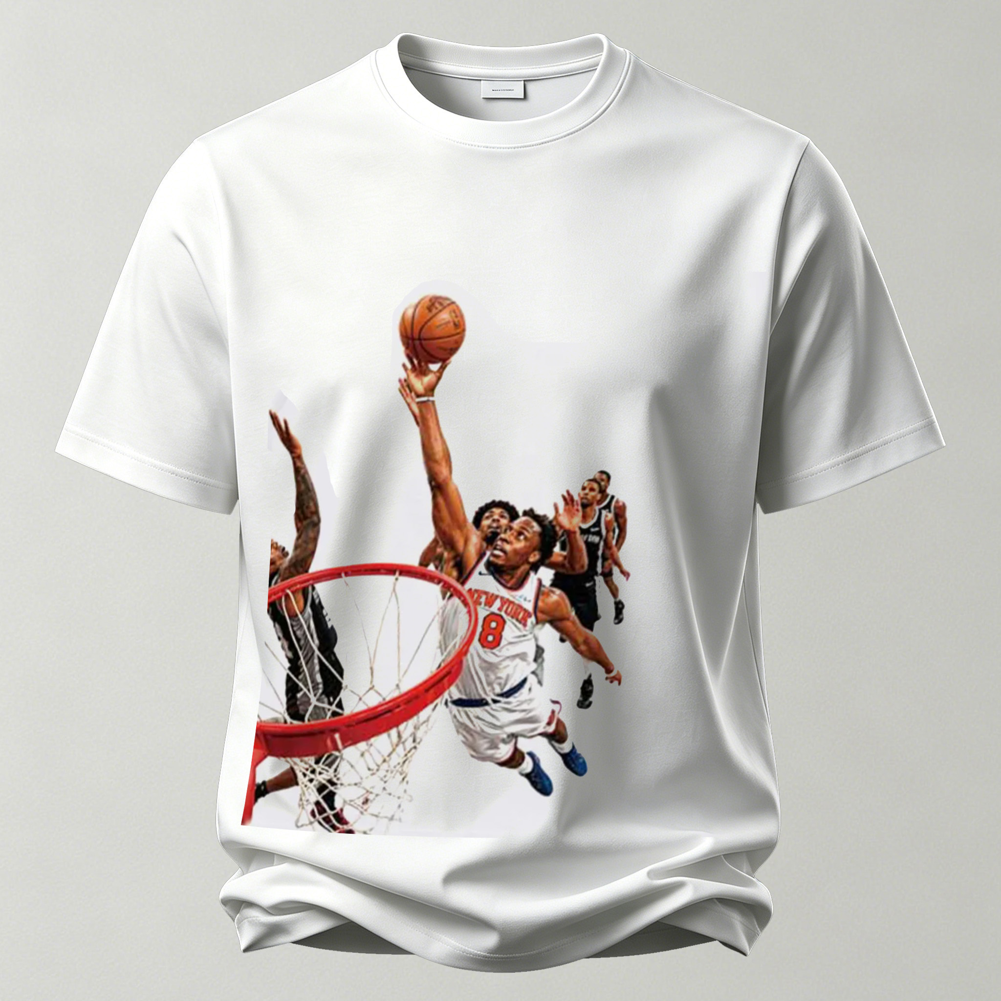 Layup Game Moment Printed Unisex Oversized T-shirt
