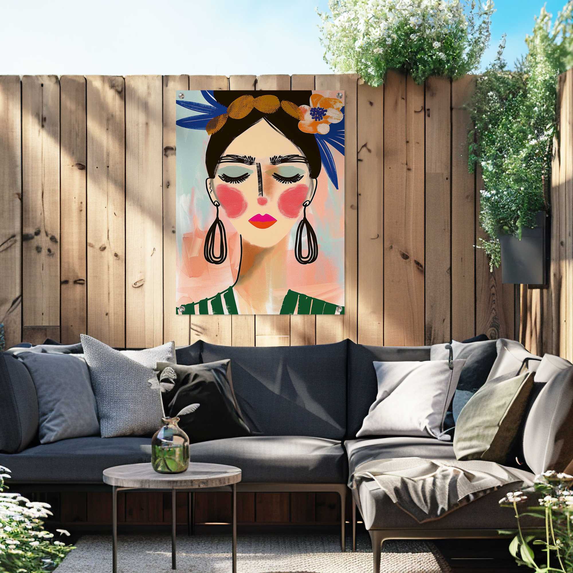 Reinders - Bold Beauty - Tuinposter 80x60cm