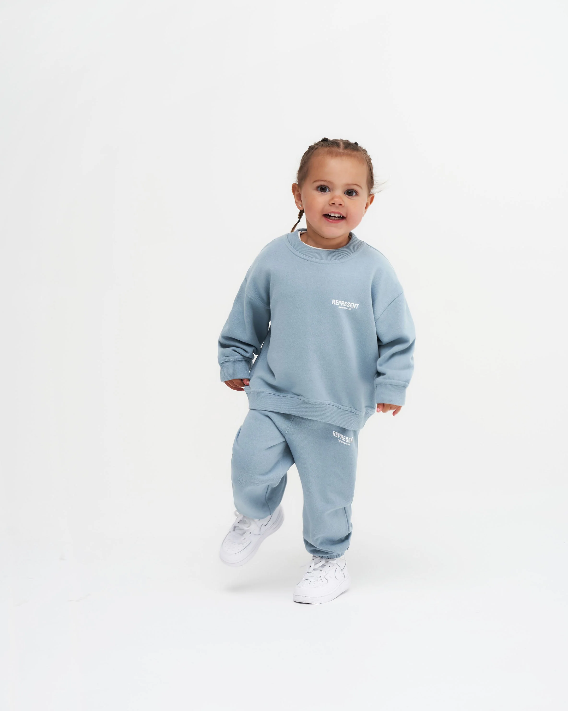 Represent Mini Owners Club Sweatpants - Powder Blue