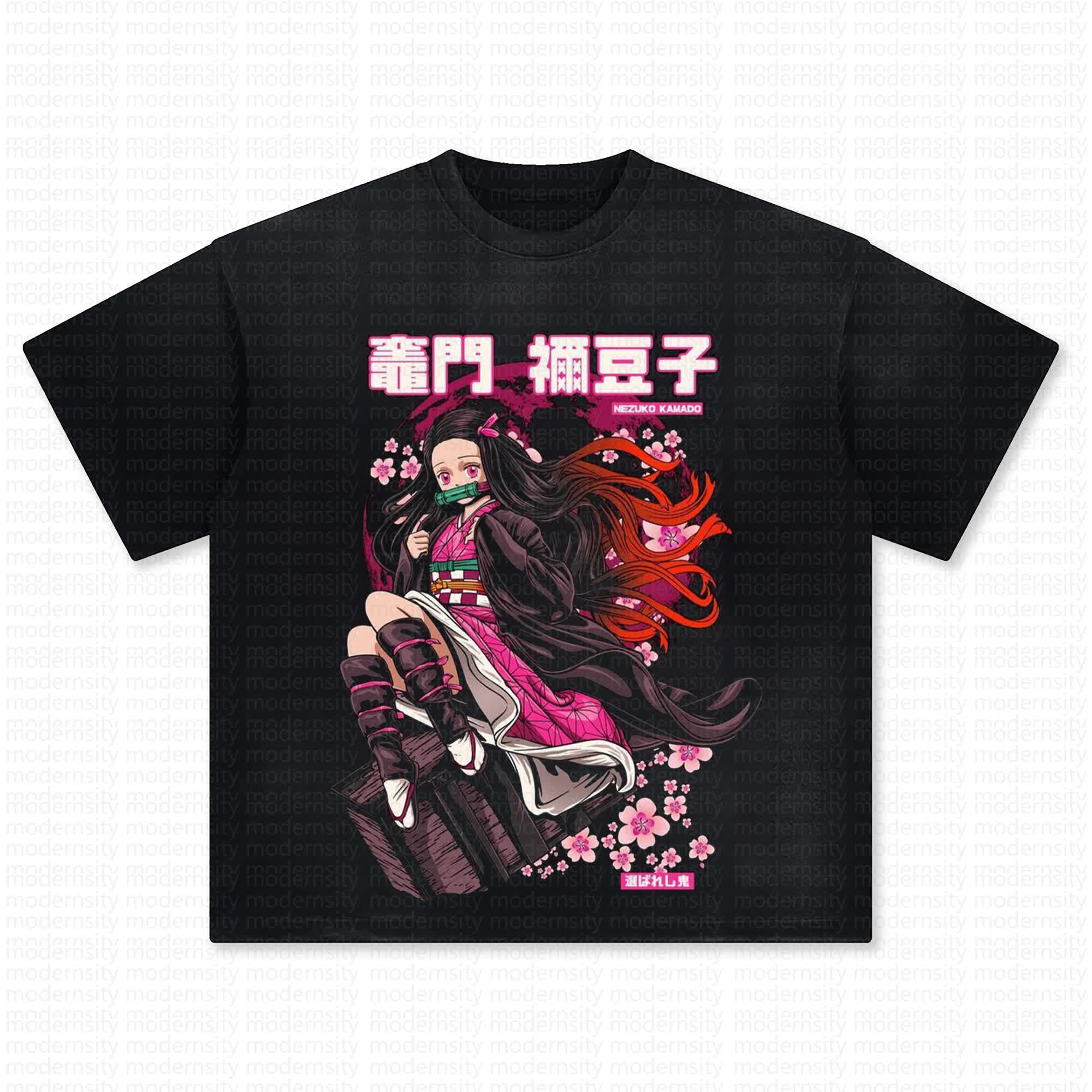Unisex Anime Inspired Vintage Washed T-Shirt丨Comicssoul