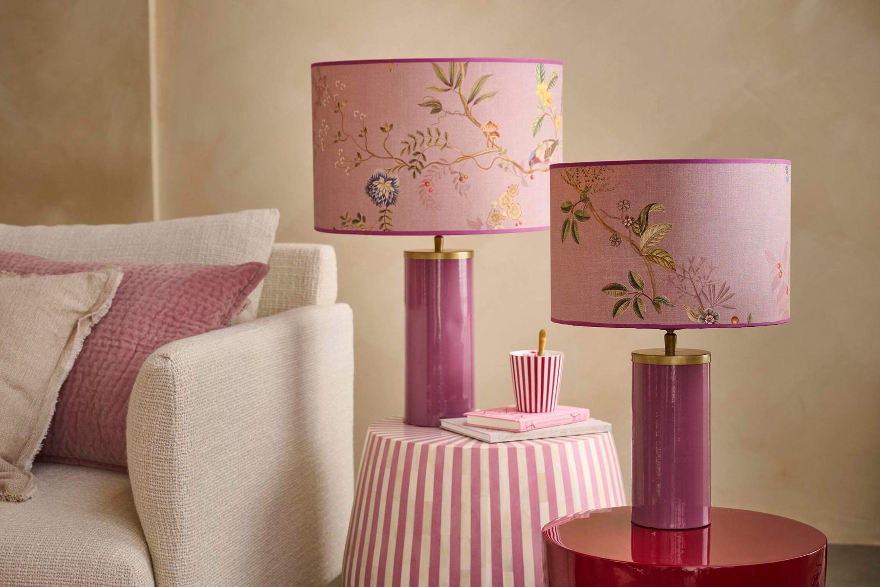 Lamp base by Pip Lilac Large