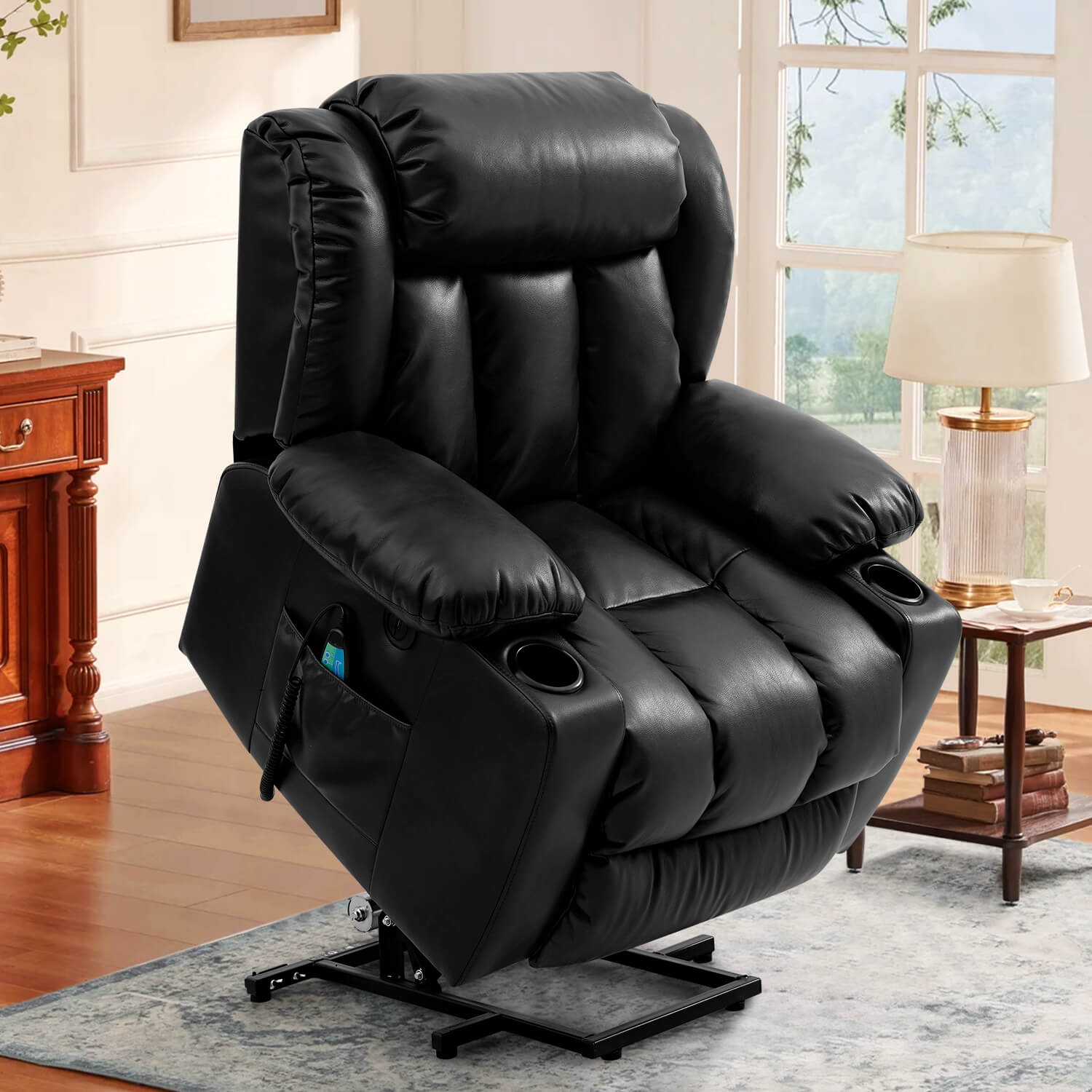 Clearance Sale Luxury Lift Chair Recliner with Heat and Massage