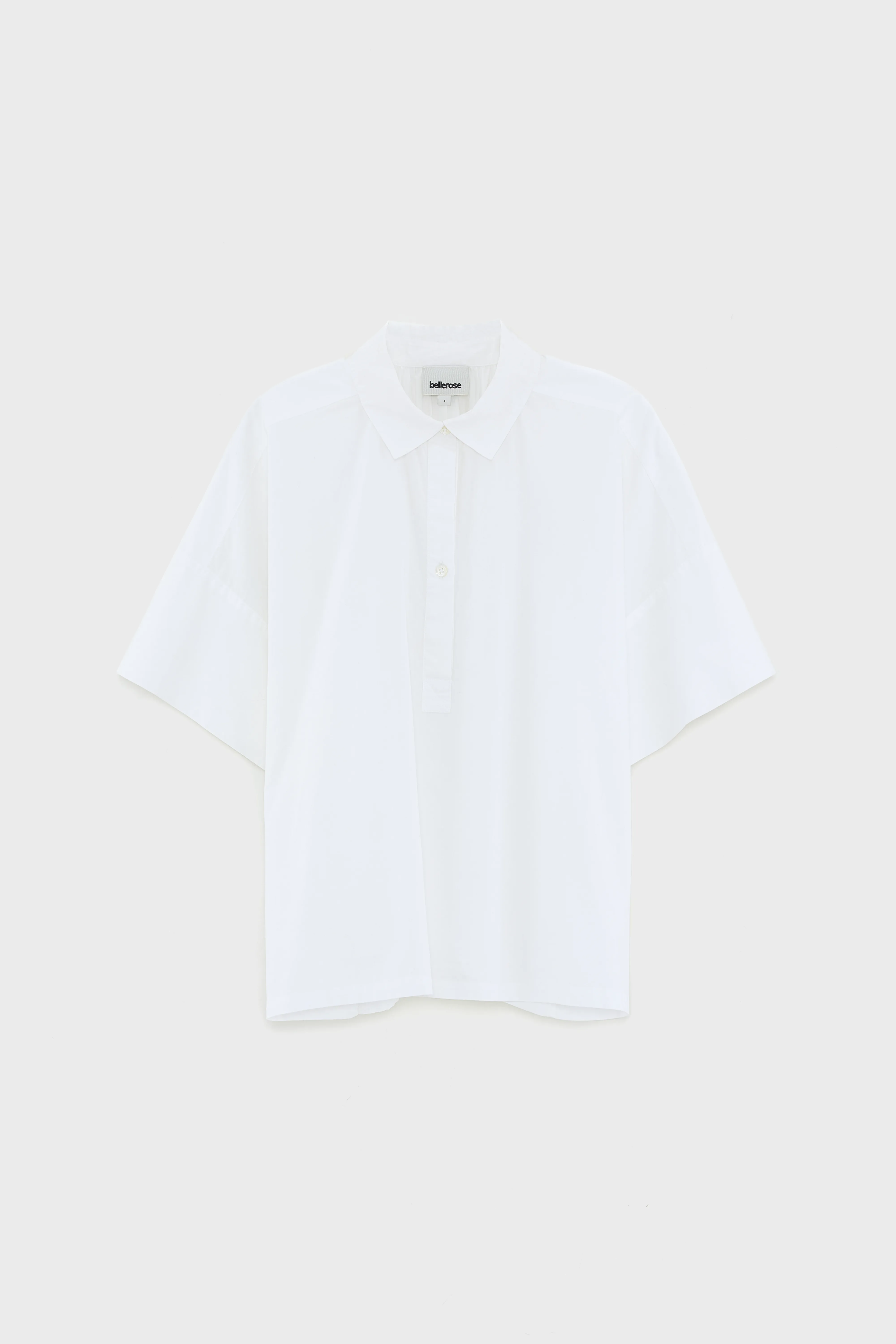 Bellerose Cairn white short-sleeve shirt (252 / W / WHITE)