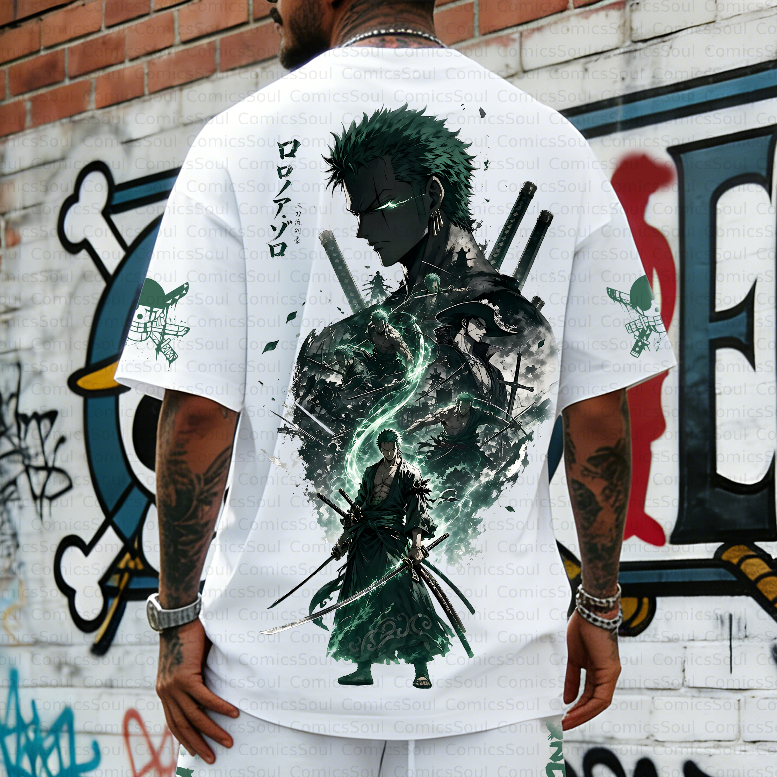 Unisex Anime Inspired Vintage T-Shirt