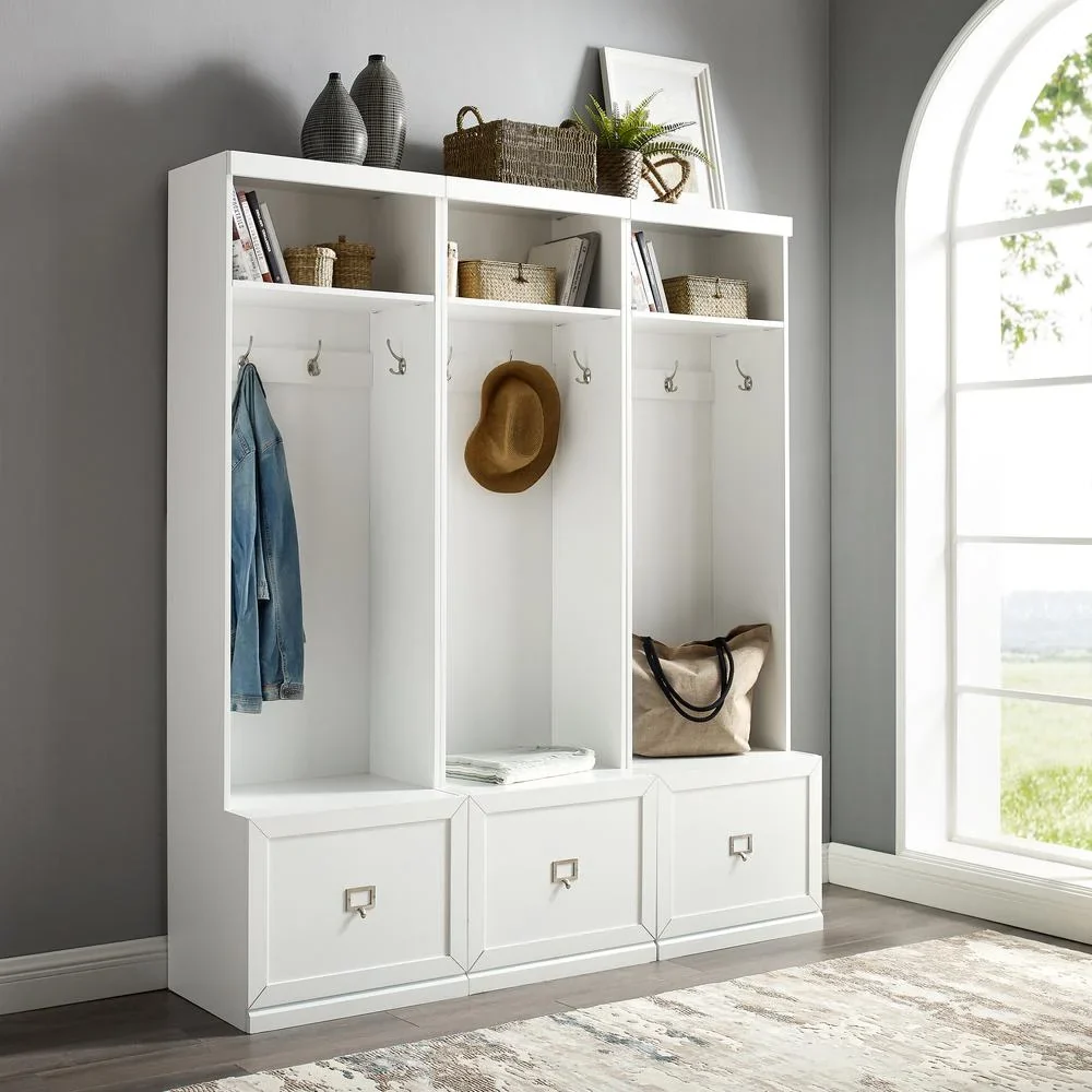 Crosley Furniture Harper Hall Tree in White