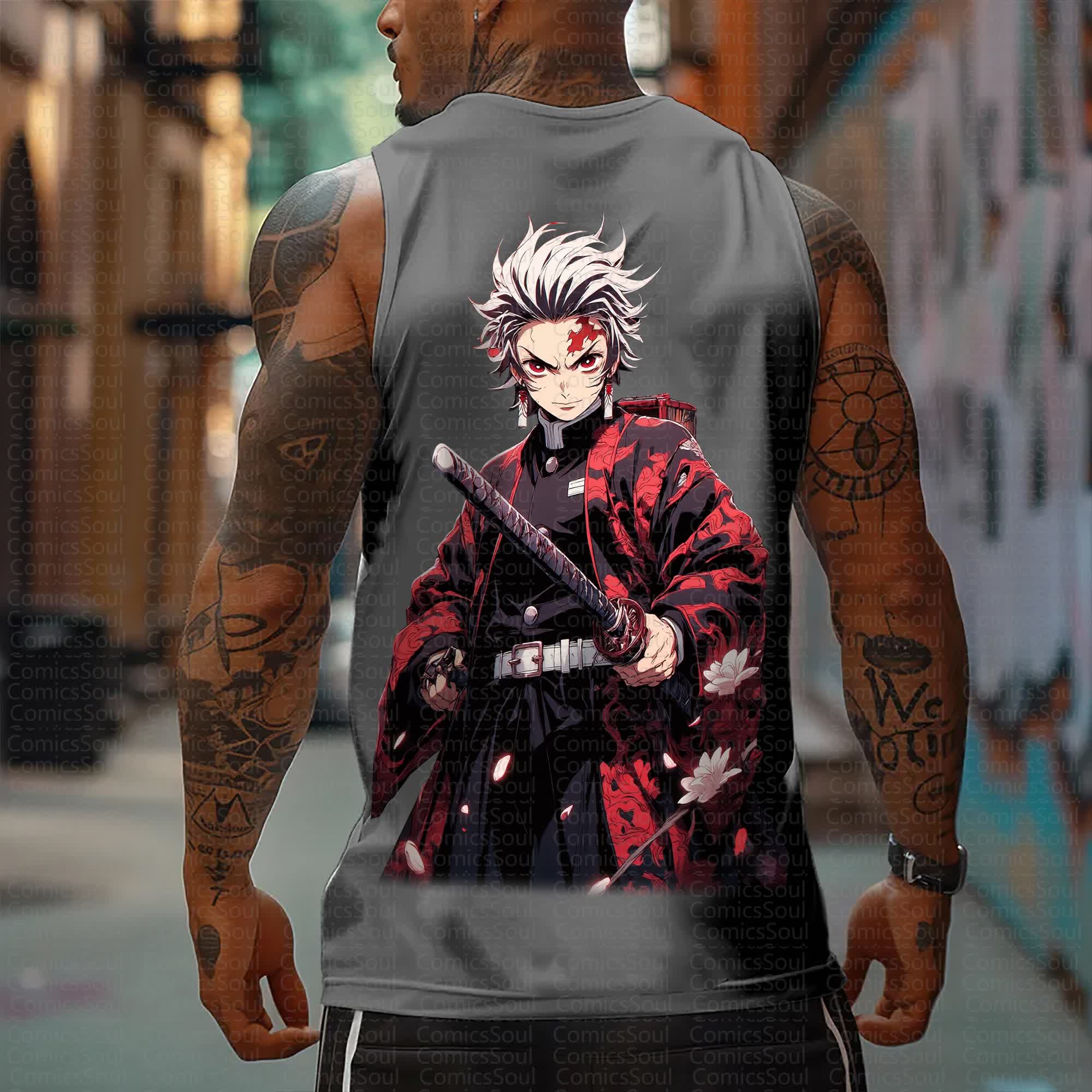 Unisex  “Comicssoul” Casual Anime  Tank Top