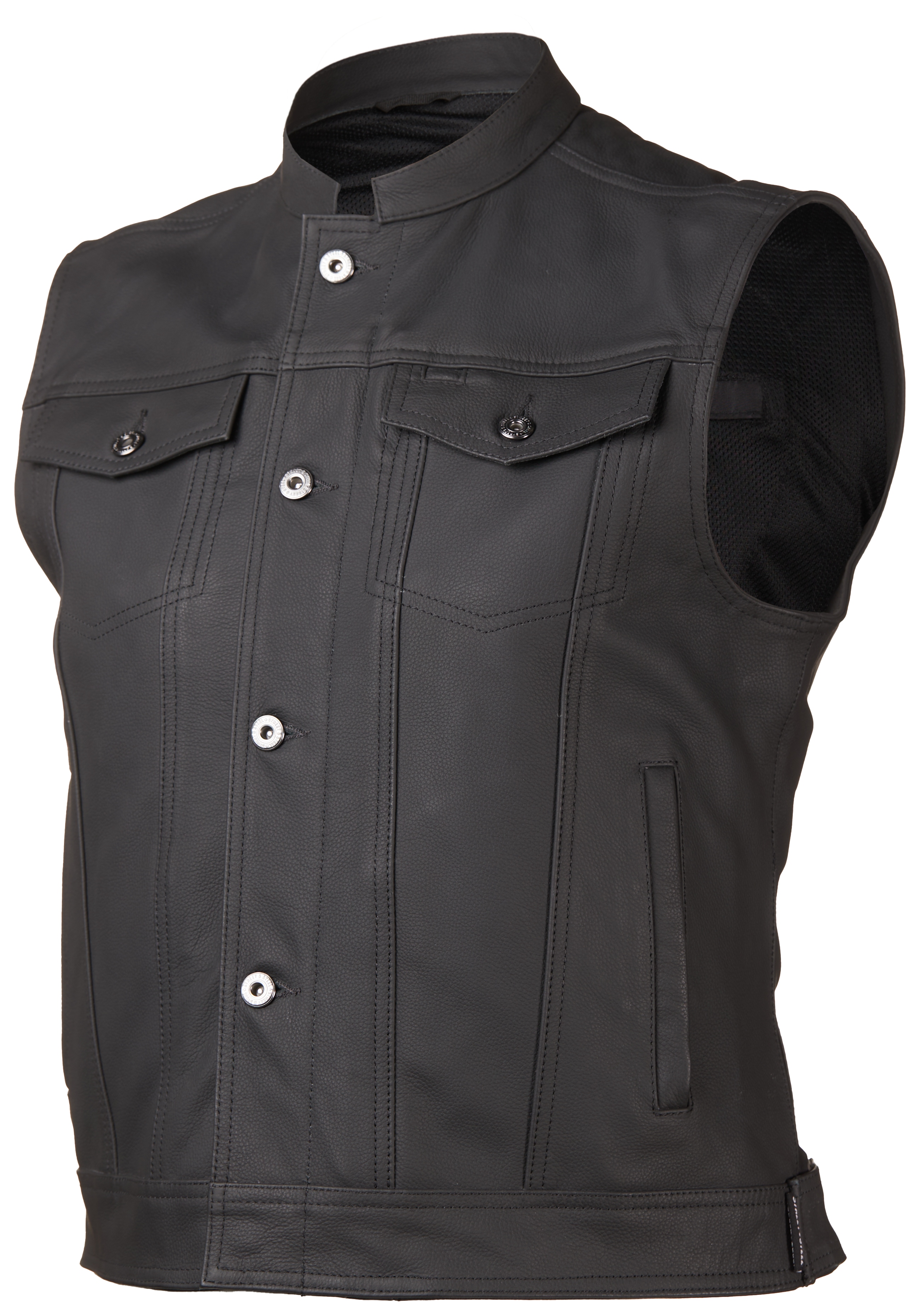SportsBikeShop Street & Steel Redwood 2 Leather Vest
