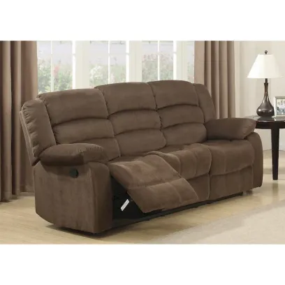 Bill Contemporary Brown Reclining Living Room Set - 2 Pieces