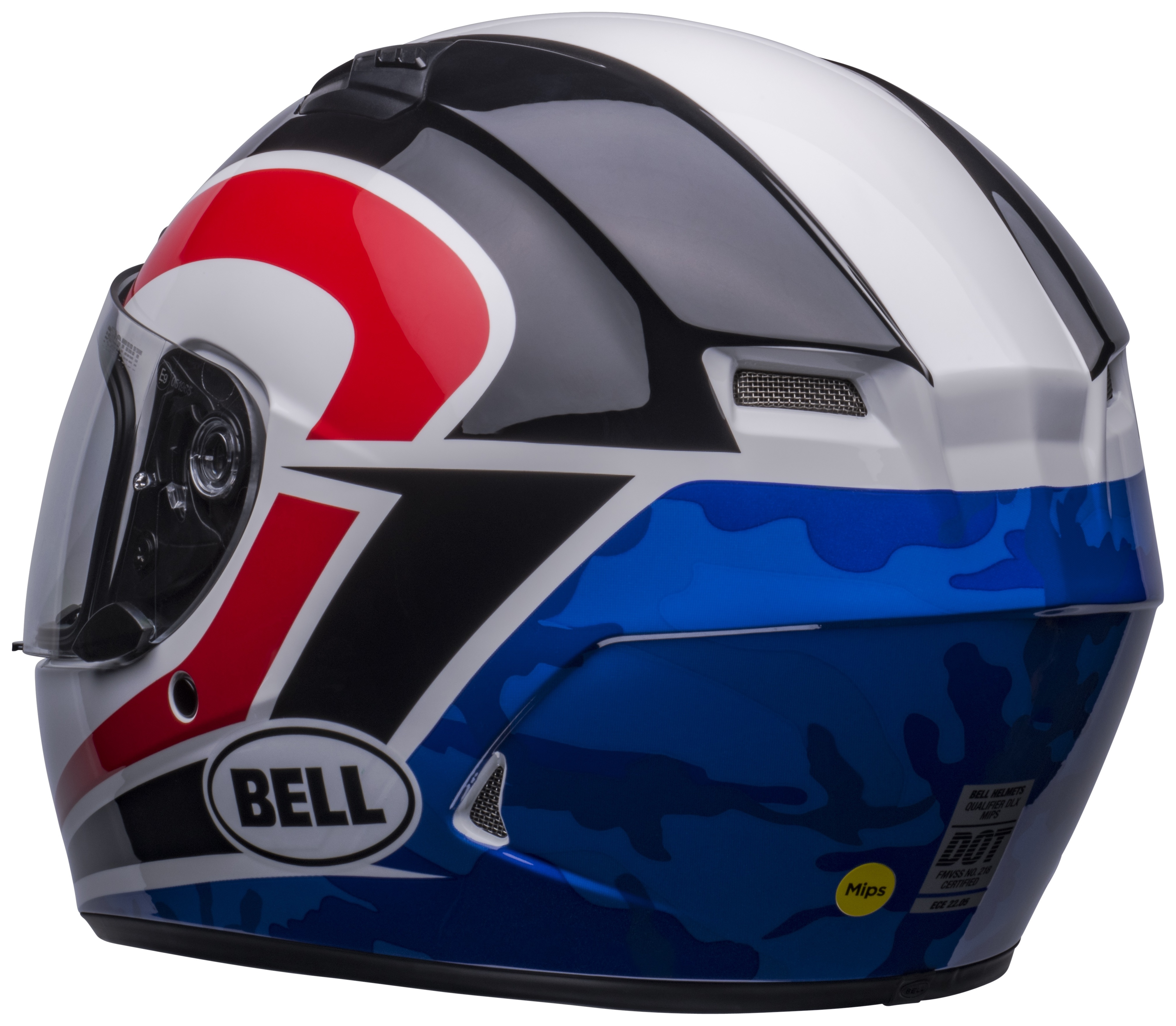 SportsBikeShop Bell Qualifier DLX Mips Blitz Helmet