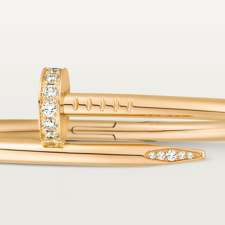Replicate Juste un Clou bracelet, classic model, diamonds(1:1 replica) - Original Replica Club