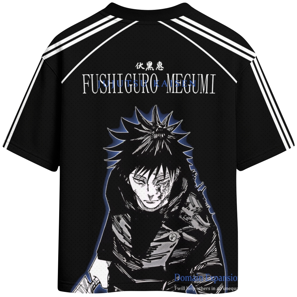 Jujutsu Kaisen Crew Neck Football Jersey