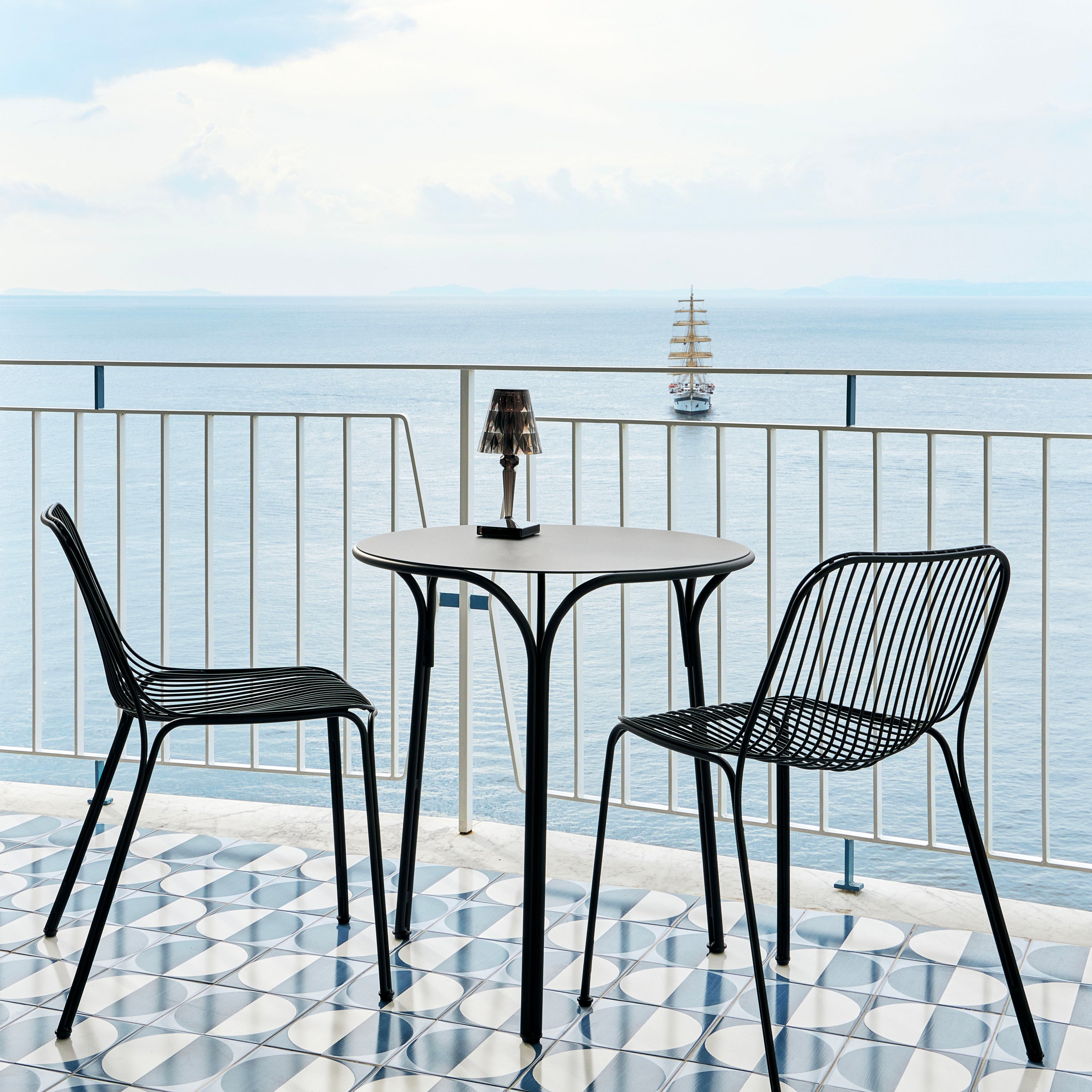 Kartell Battery Oplaadbare Tafellamp - Smoke