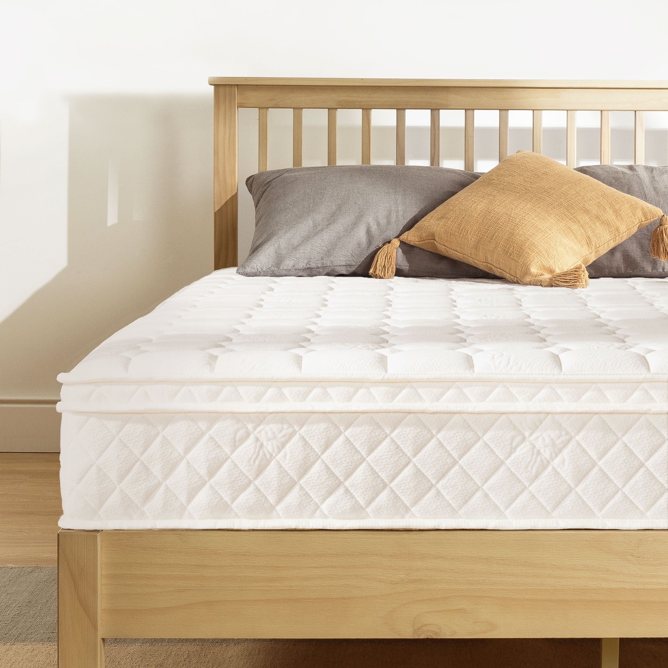 Price Mattress 10 Euro Top Pocket Spring Mattress. Comfort Foam Top. Full