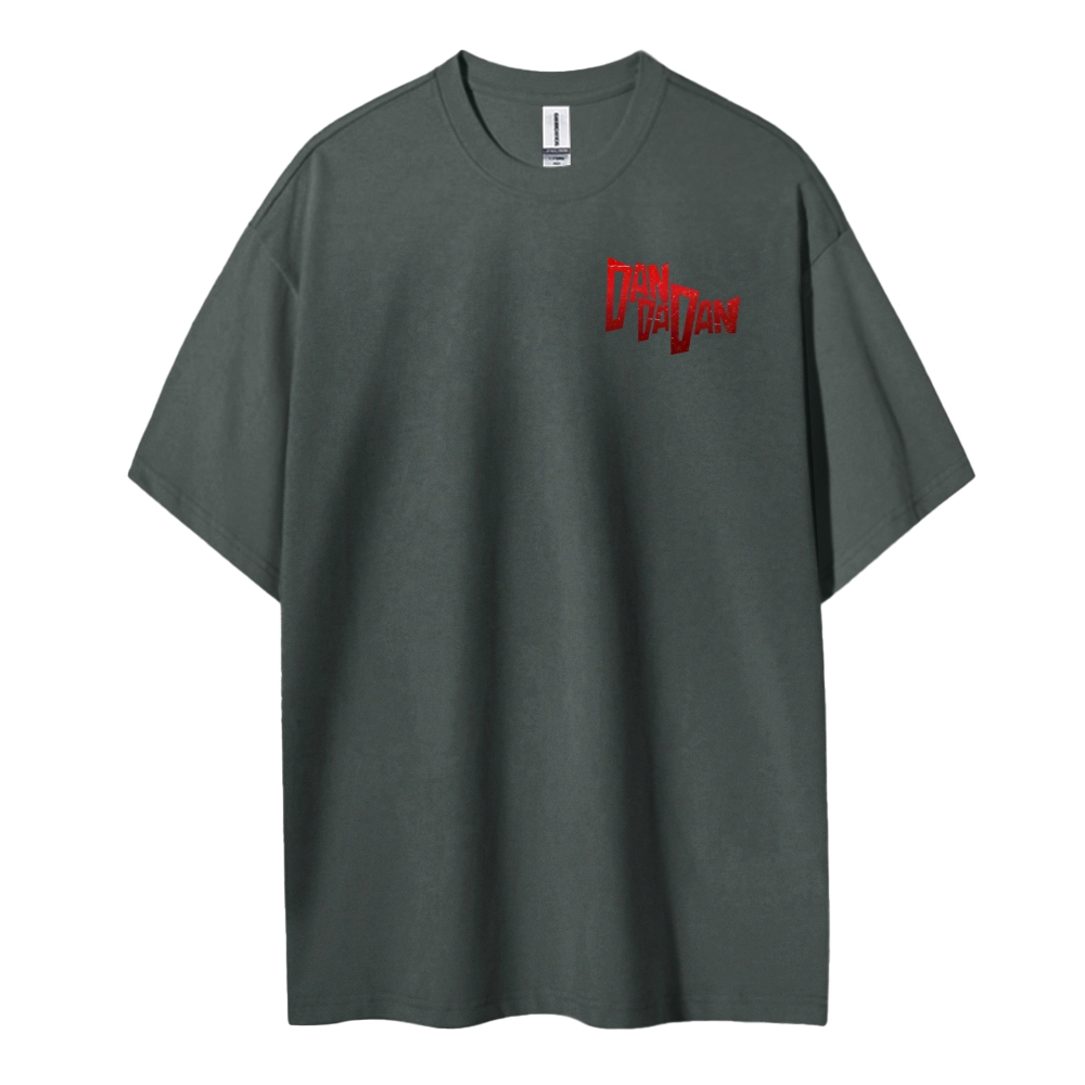DANDADAN Cotton Unisex Round Neck Anime T-shirt TeeThreads Sustain the Scene with Custom Apparel